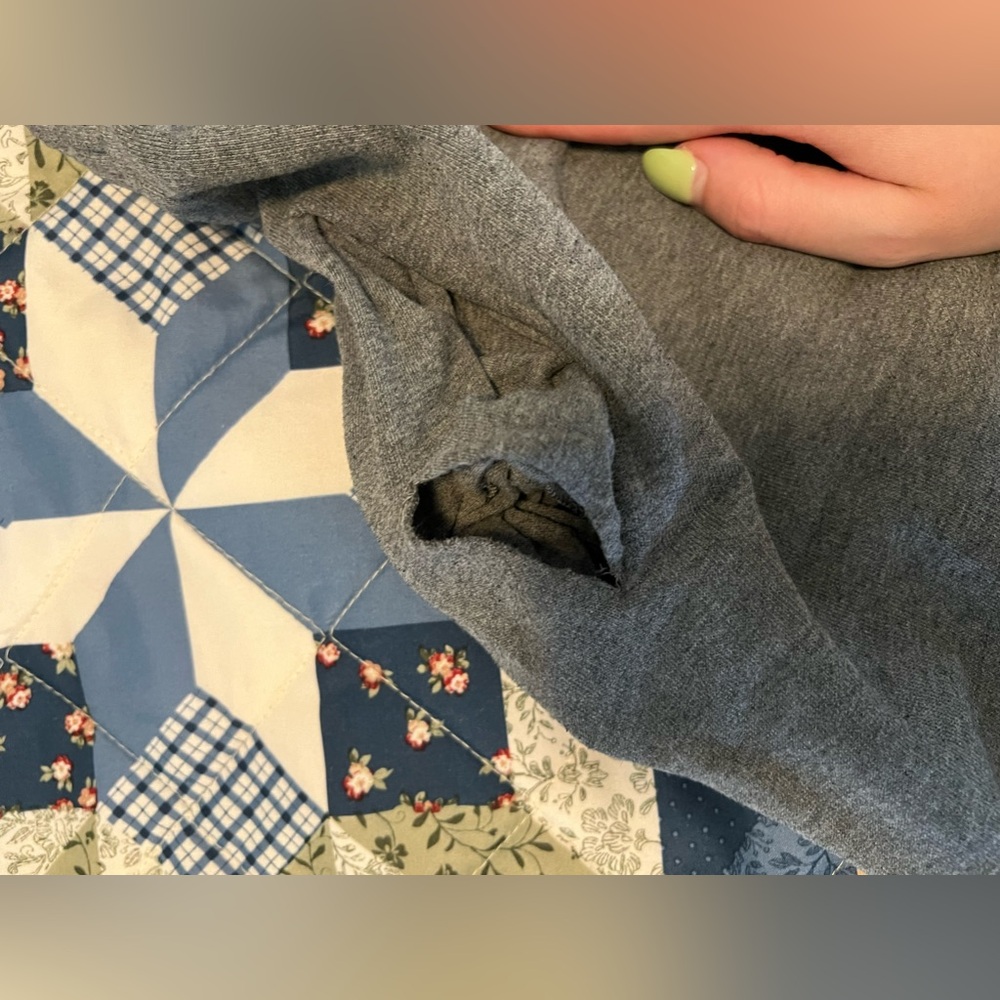 Victorias Secret Pink Grey Sweatpants - Picture 2 of 7